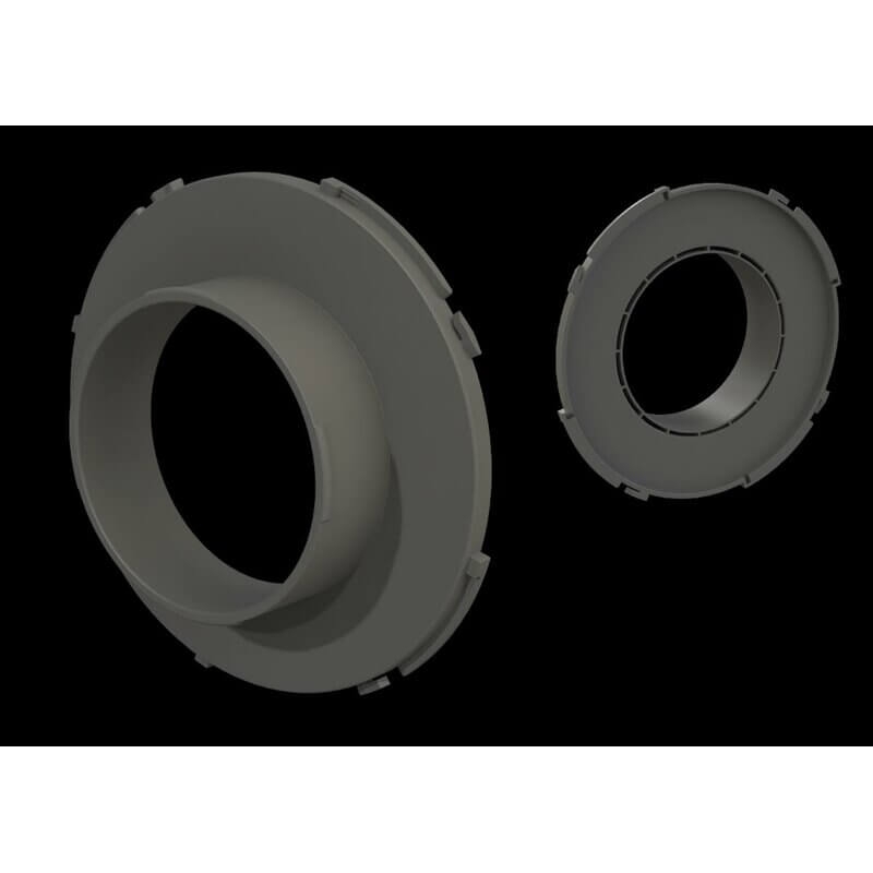 Secret Jardin Connector Ø 100mm für Ducting Flange 16 Details 2